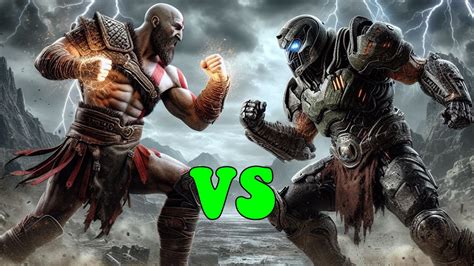 kratos vs doom slayer|who's stronger asura vs kratos.